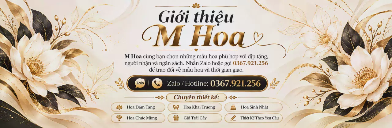 Ảnh bìa Shop hoa tươi Xã Đồng Lộc Hà Tĩnh - Thêm sắc hoa cho ngày vui